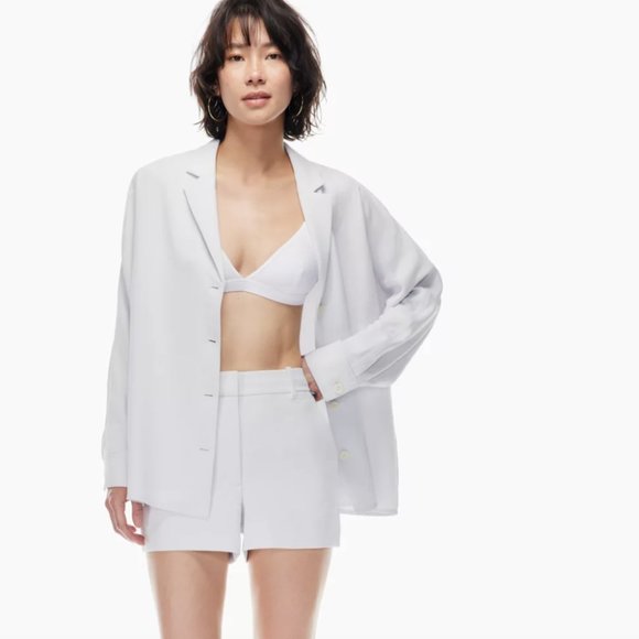 SOLD!! NWT Aritzia Wilfred Anthem Shorts in Heatwave Blue Size 0 - Picture 7 of 7